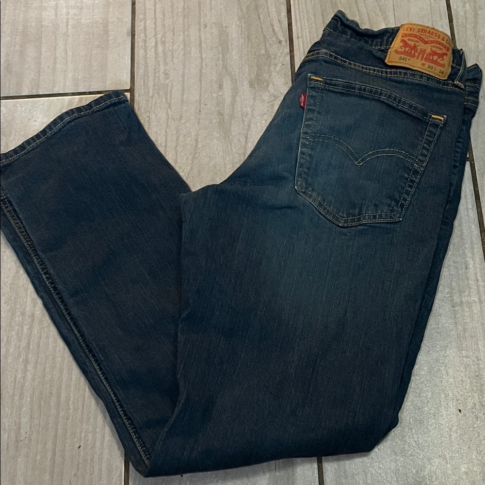 Levi's Men's Indigo Slim Straight Jeans